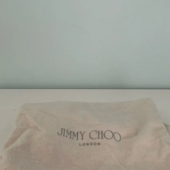 Like new Jimmy Choo Taupe Suede Slingback Peep-Toe Heels - Picture 8 of 8
